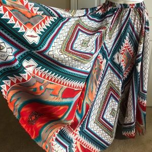 🆕Gorgeous Long Flowy Mix Nouveau Skirt